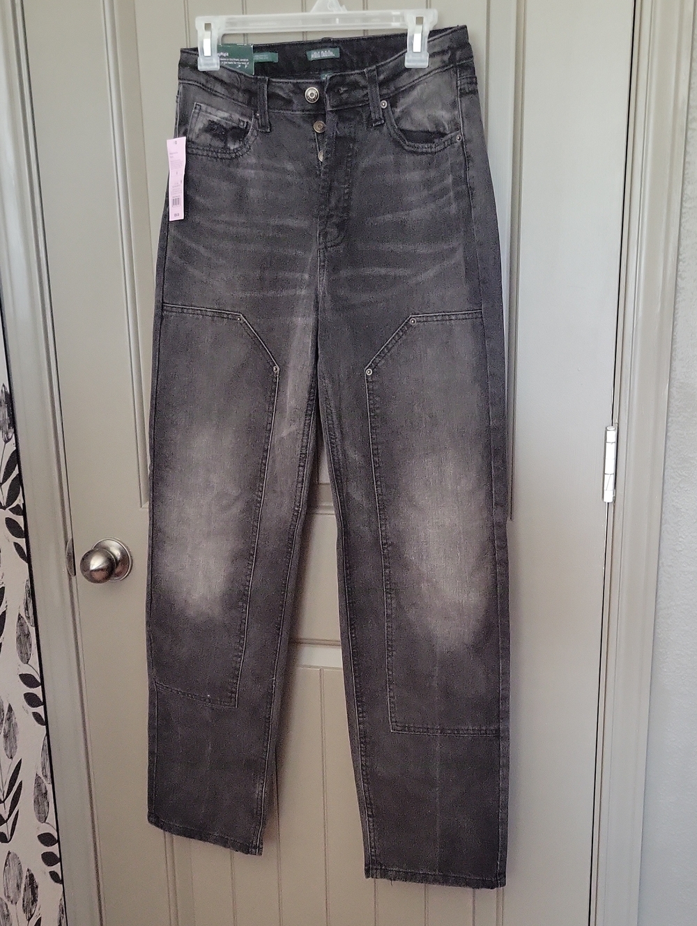 wild fable Washed Charcoal Straight Leg Jeans